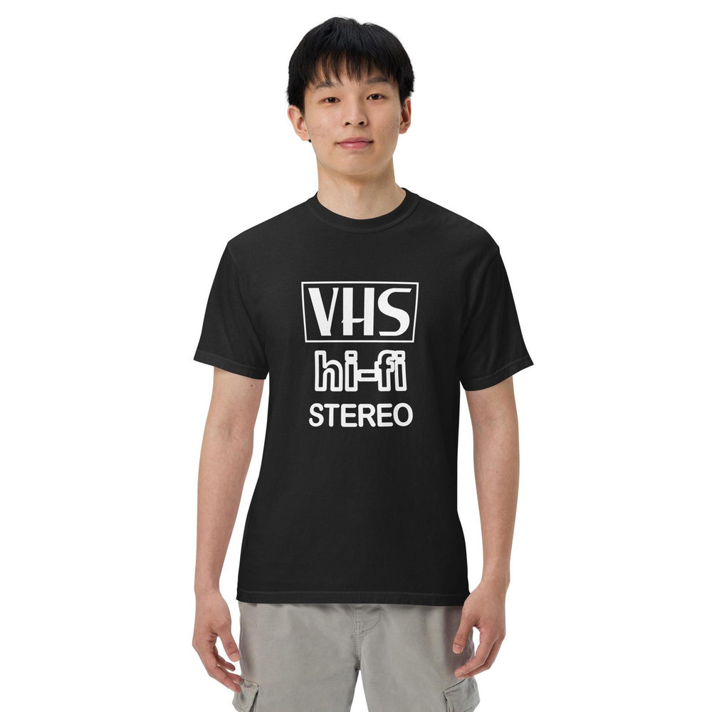 VHS HiFi Stereo T Shirt